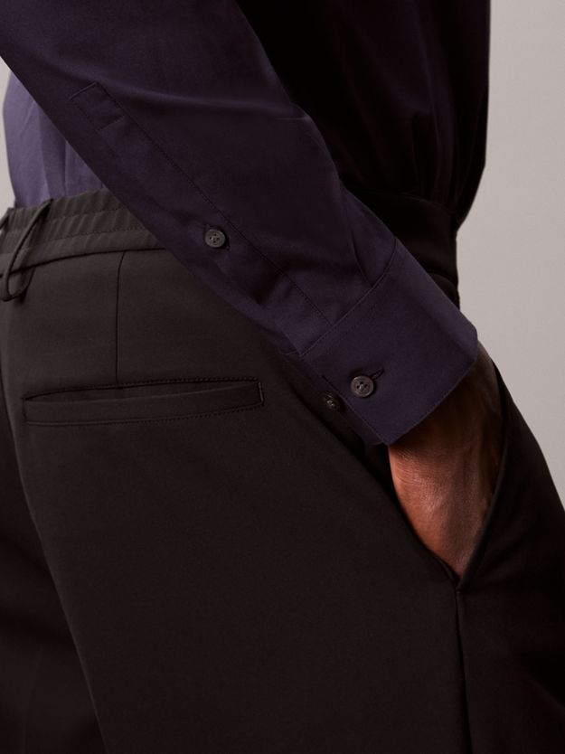 Slim Stretch Poplin Shirt