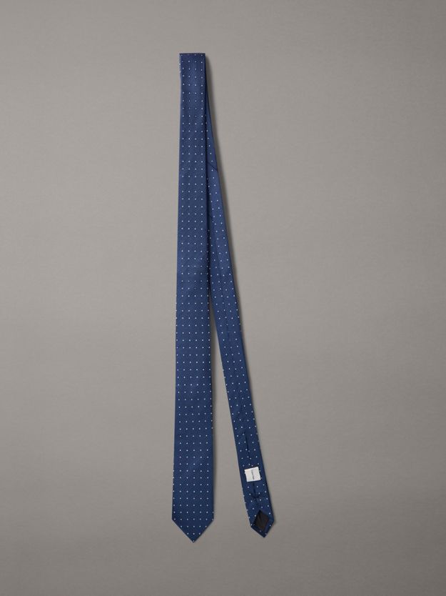 Silk Blend Dotted Tie