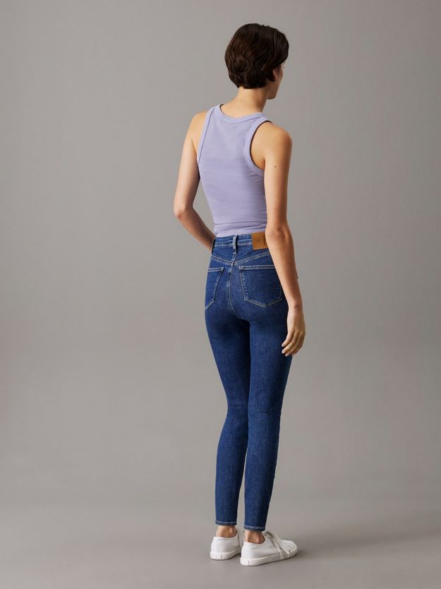 High Rise Super Skinny Ankle Jeans