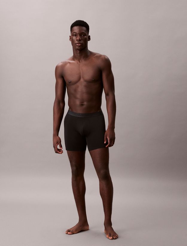 3 Pack Boxer Briefs - CK Black