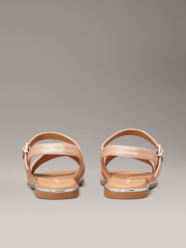 Kids Pearlised Sandals