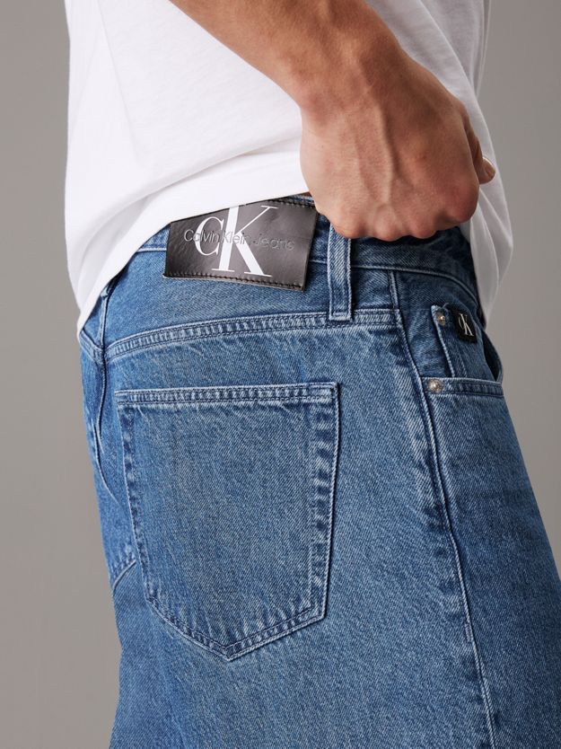 90's Loose Denim Shorts