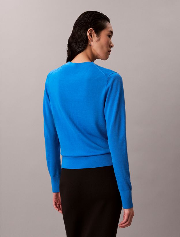 Merino Wool V-Neck Jumper