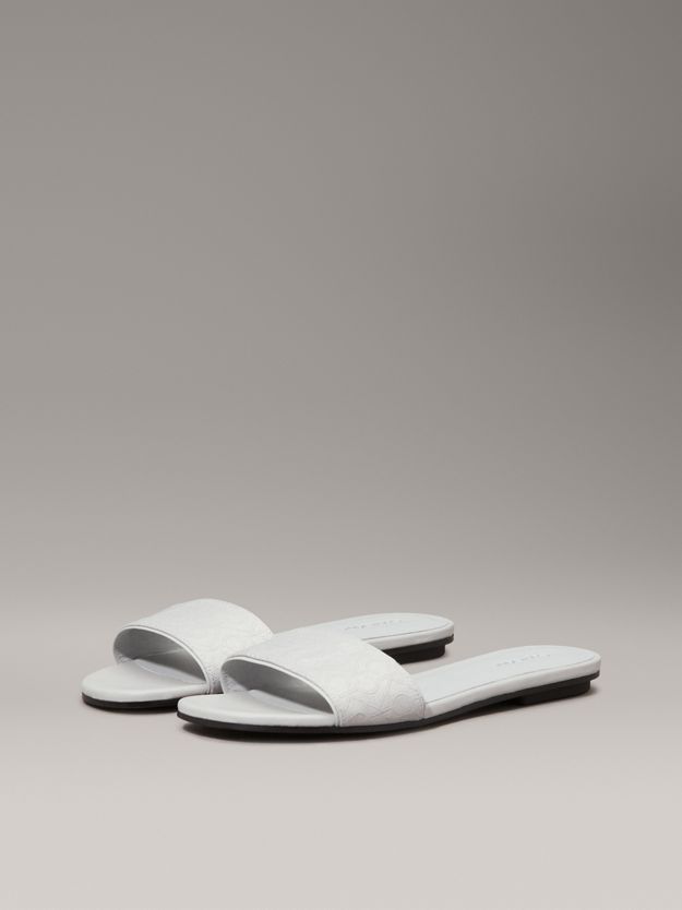 Logo Jacquard Sliders