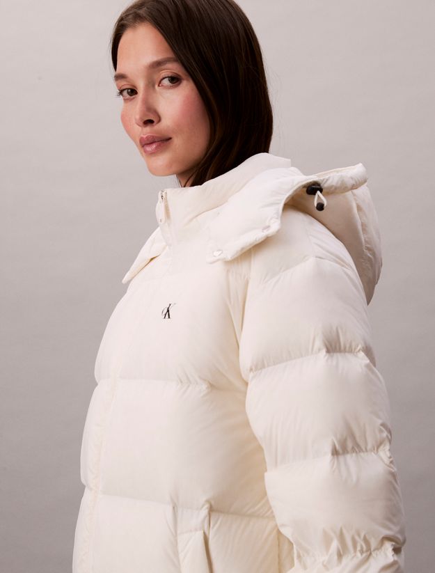Hooded Down Puffer Coat