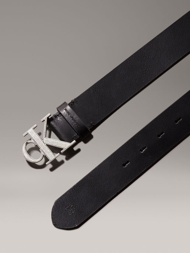 Leather Logo Belt
