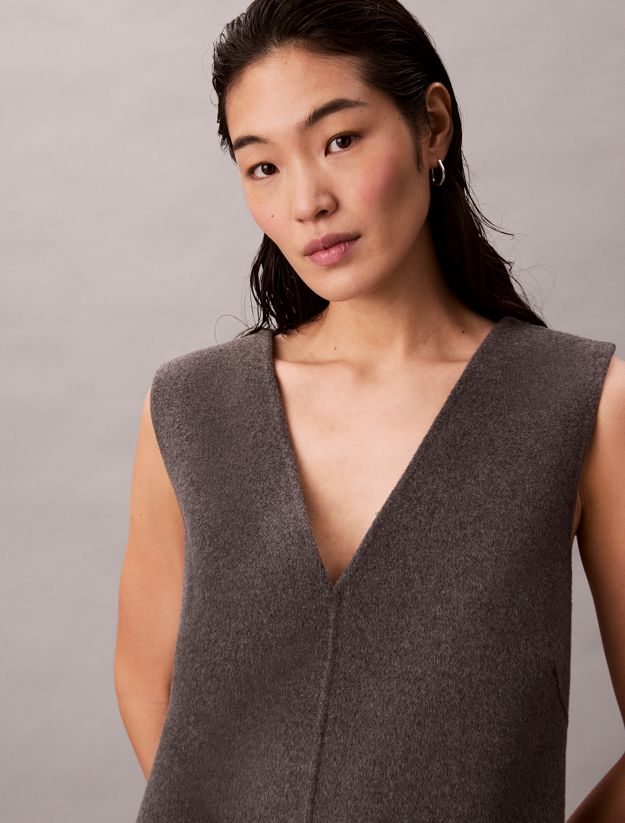 Double Face Wool Dress