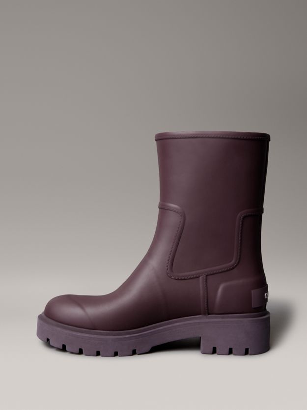 Waterproof Flexible Lug Sole Rainboots
