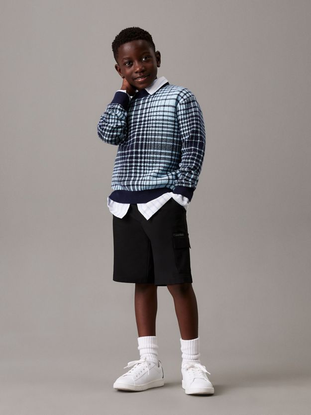 Relaxed Parachute Cargo Shorts