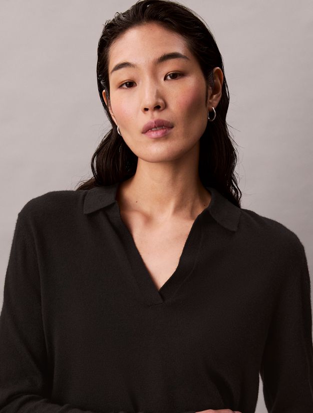 Merino Camp Collar Jumper