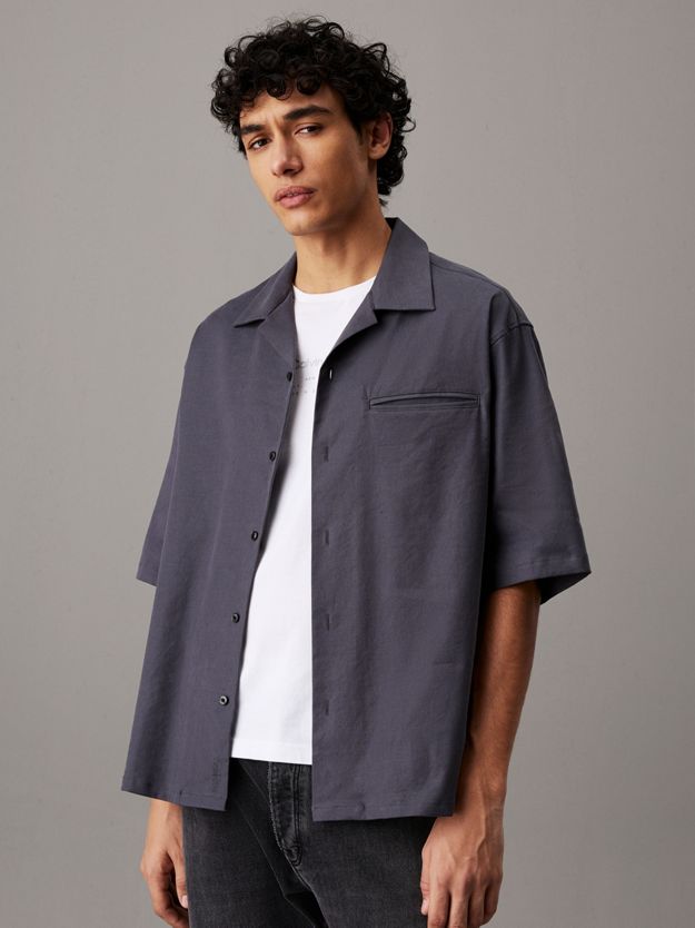 Relaxed Linen Lyocell Shirt