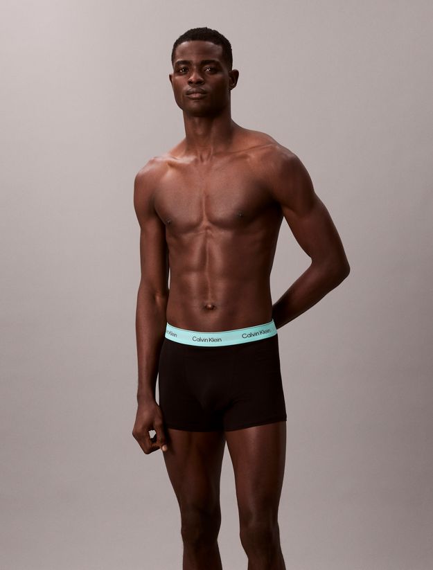 3 Pack Relaxed Dart Trunks - Icon Cotton Stretch