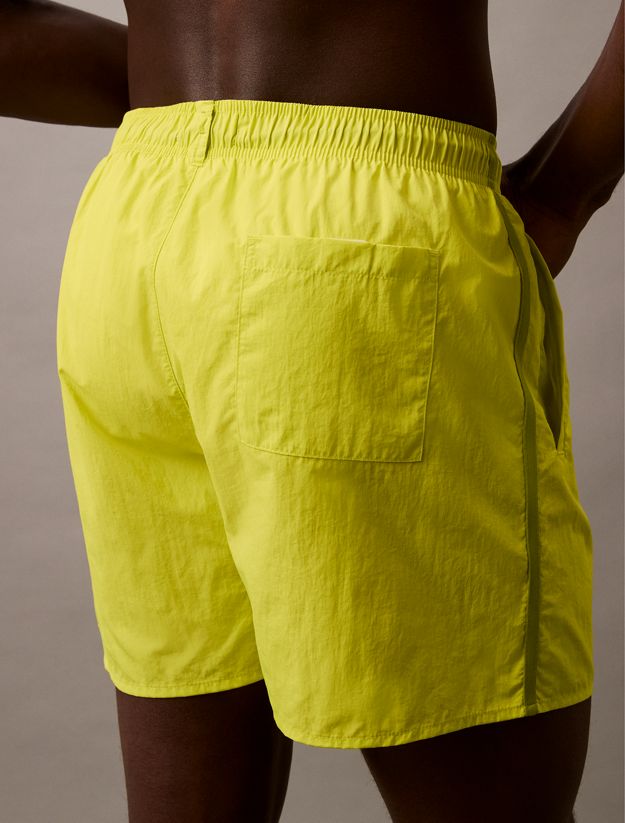 Medium Drawstring Swim Shorts - CK Monogram