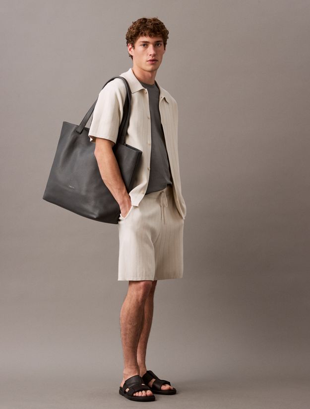 Jacquard Mesh Jogging Shorts