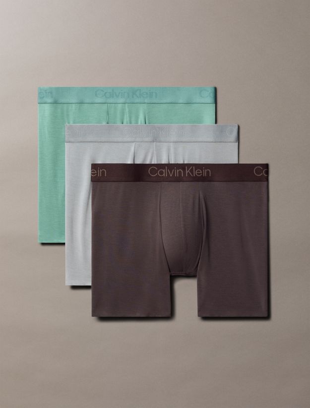 3 Pack Boxer Briefs - Ultra Soft Modal
