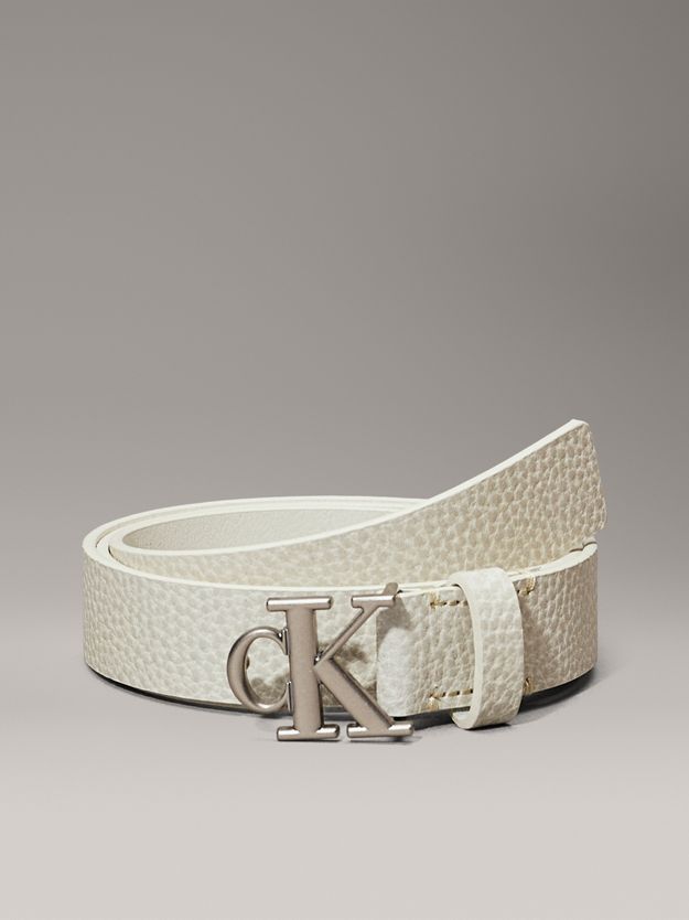 Leather Logo Belt