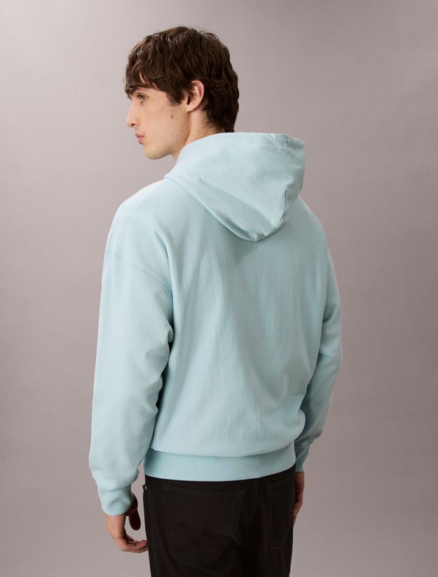 Premium Fleece Monogram Logo Hoodie