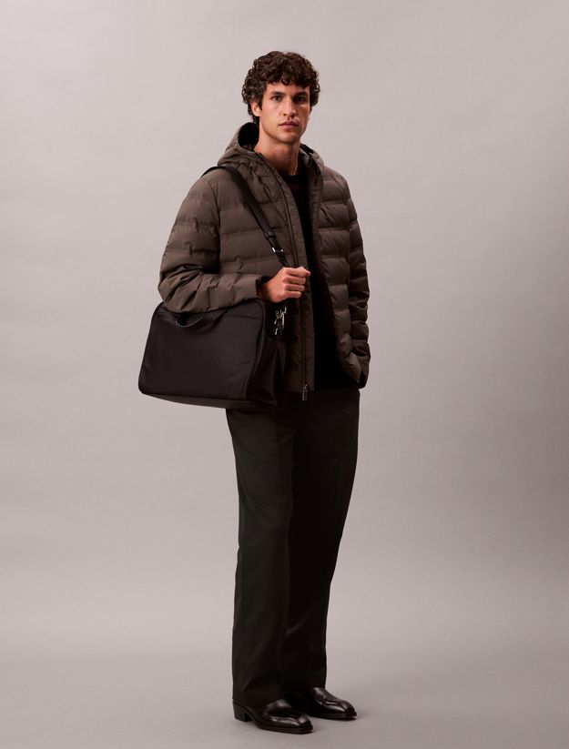 Matte Nylon Commuter Bag