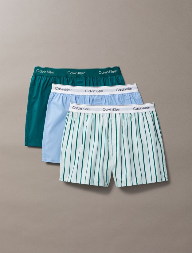 3 Pack Slim Boxers - Icon Cotton Stretch