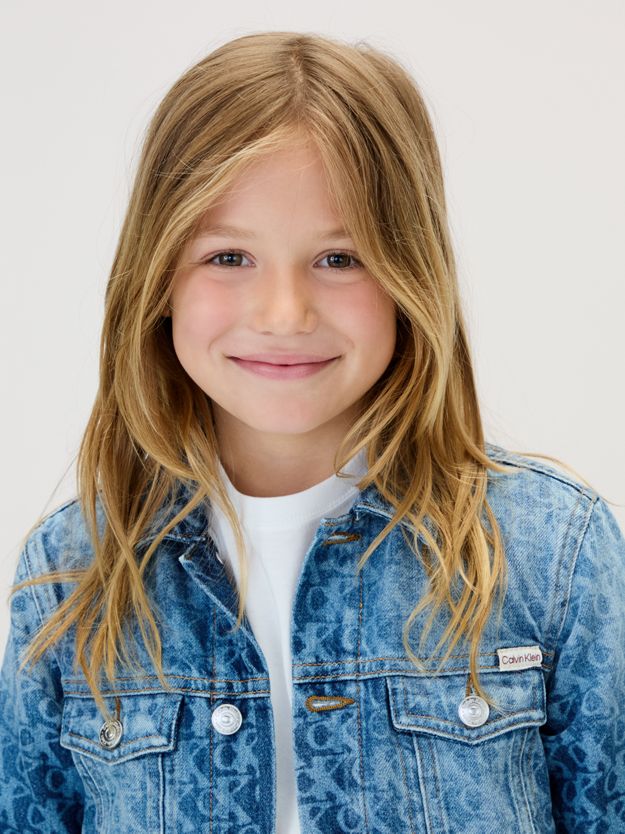 Kids' Logo Trucker Jacket