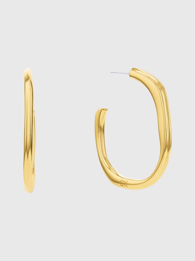 Sculpted Hoop Earrings