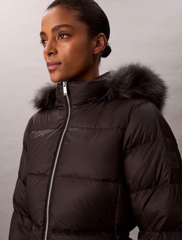 Long Down Puffer Coat
