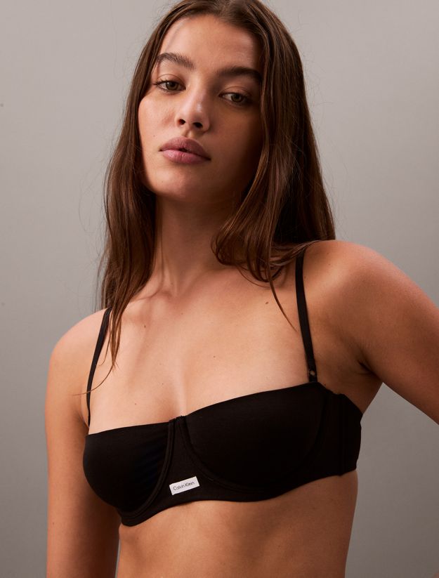 Balconette Bra - Cotton Modal Bare