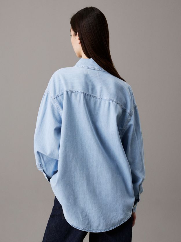 Oversized Denim Shirt