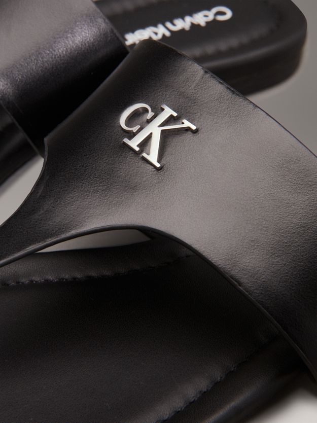 Faux Leather Sandals