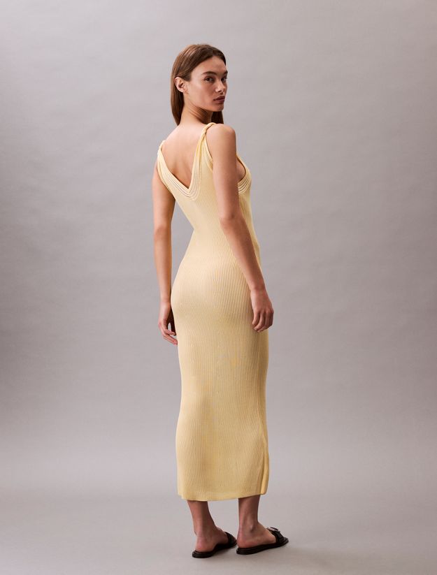 Knit Rib Sleeveless Dress