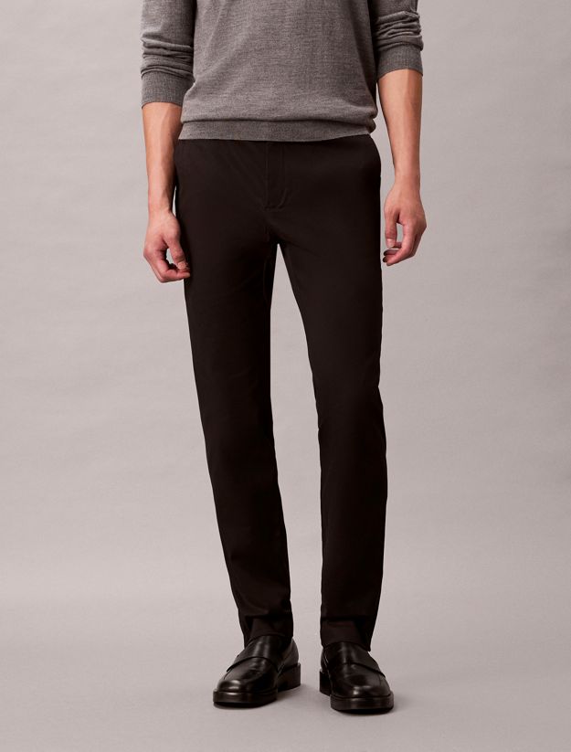 Slim Sateen Chino Trouser