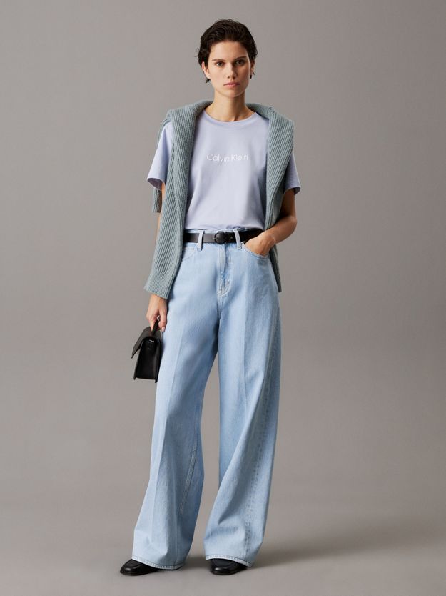 High Rise Wide Leg Jeans