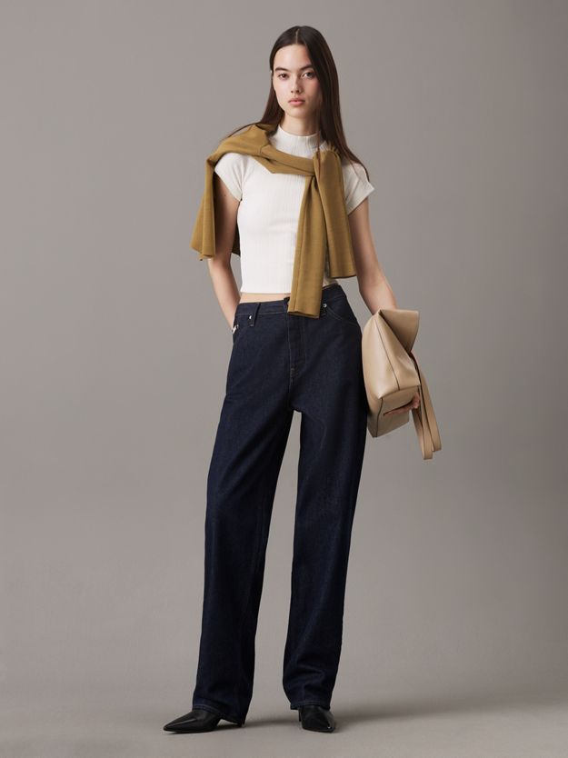 Slim Textured Rib T-shirt