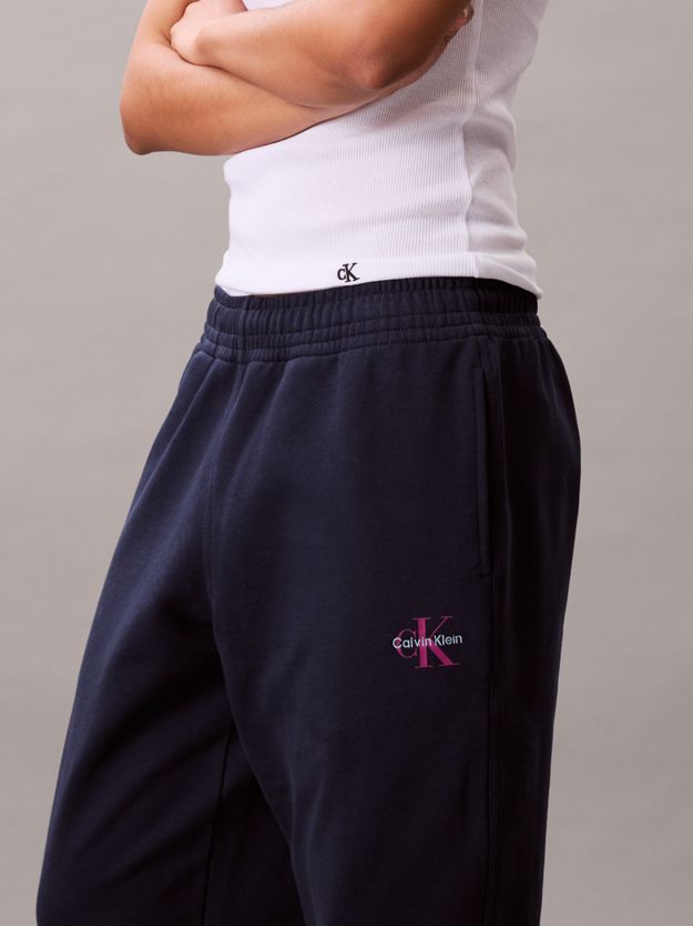 Cotton Terry Monogram Joggers
