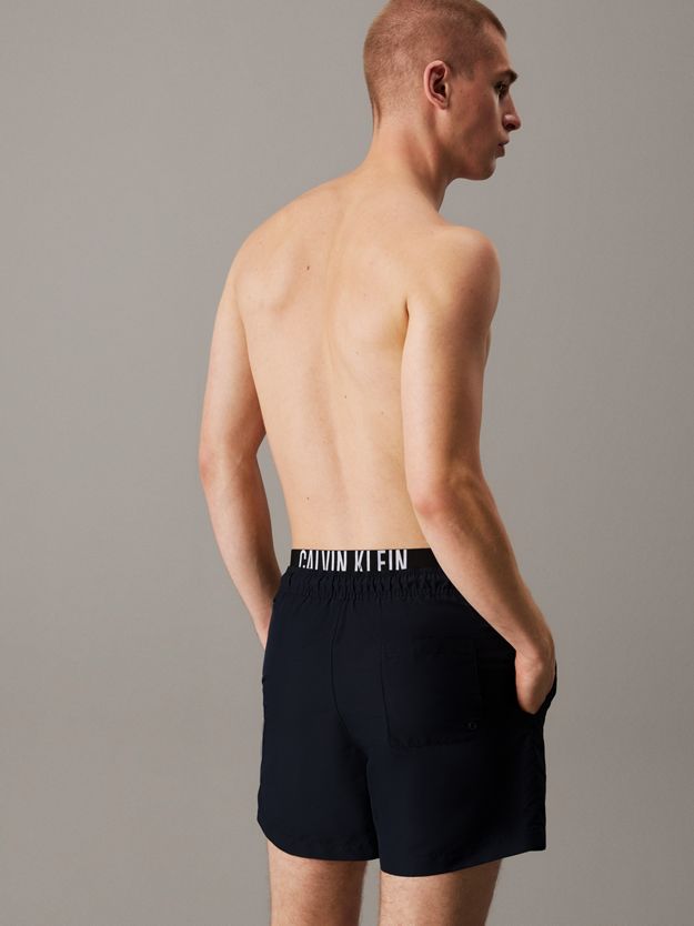 Double Waistband Swim Shorts - Intense Power