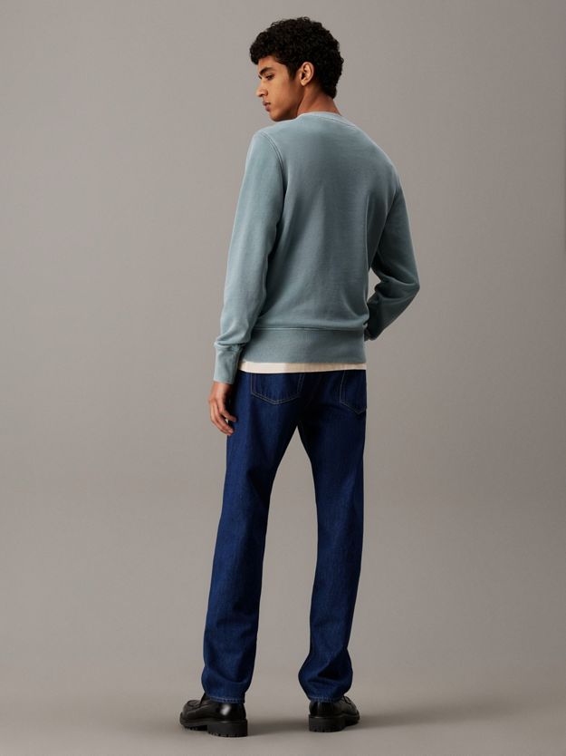 Washed Cotton Terry Sweatshirt