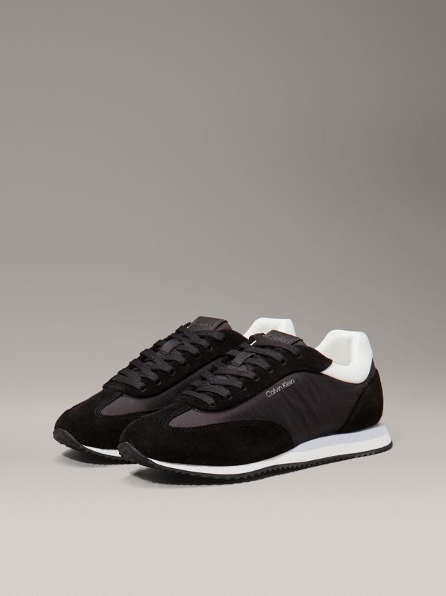 Suede Low Profile Trainers