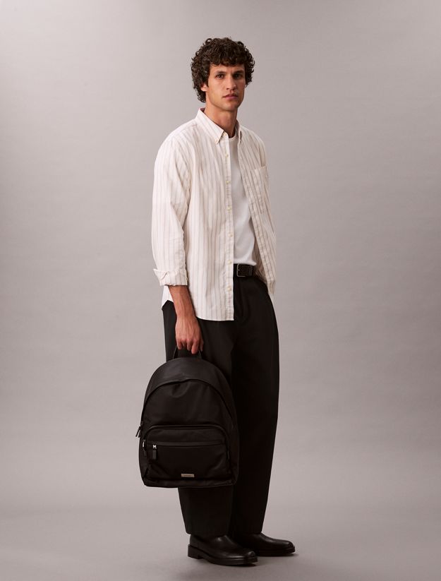 Matte Nylon Backpack