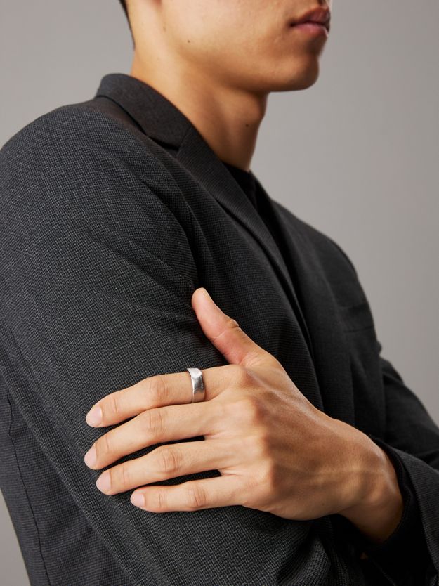 Wave Shape Stainless Steel Ring