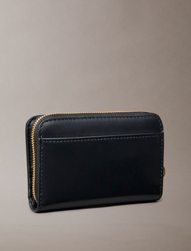 Leather Medium Zip Wallet