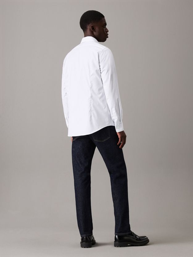 Slim Striped Dress Shirt