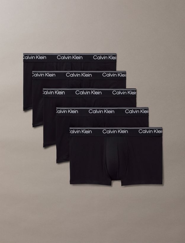 5 Pack Low Rise Trunks - Micro Stretch