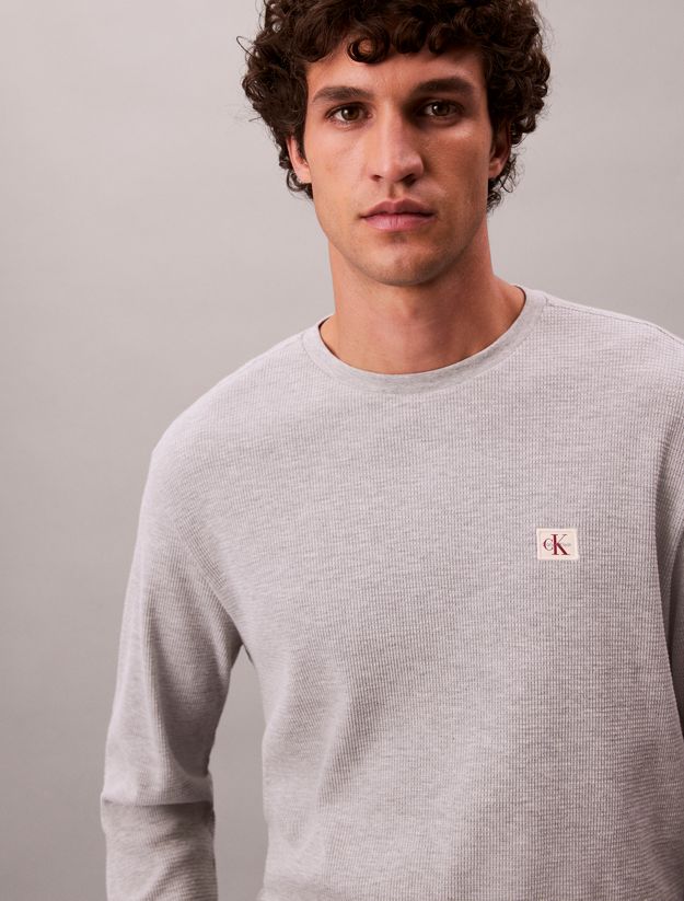 Long Sleeve Waffle T-shirt