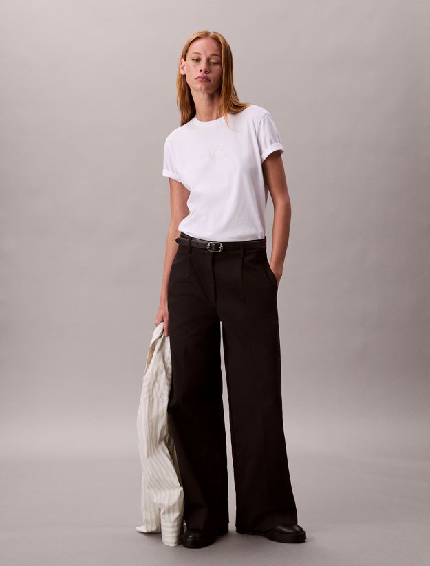 Glossy Metallic Logo T-shirt