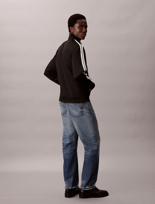 Double Knit Relaxed Track Jacket