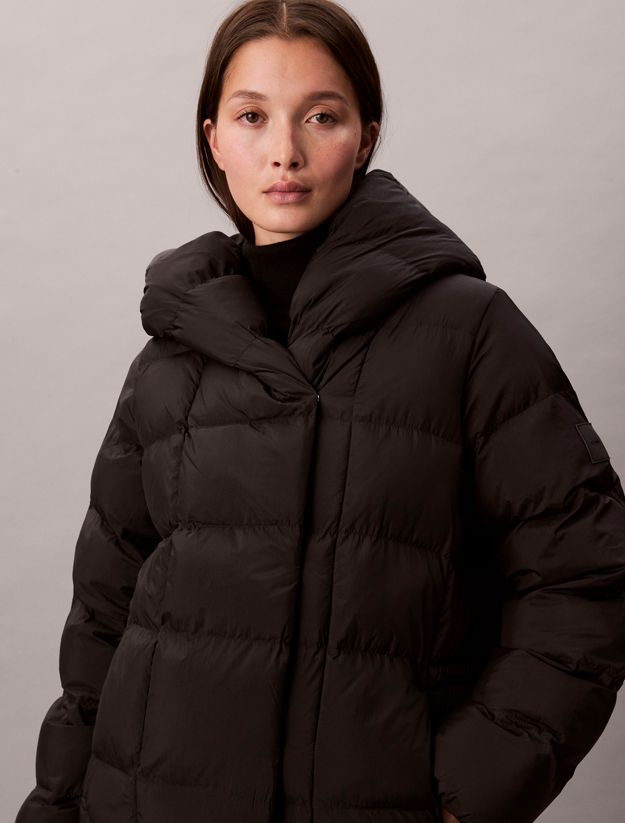 Shine Wrap Puffer Jacket
