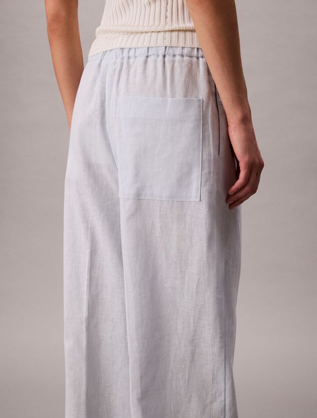 Relaxed Linen Cotton Trousers