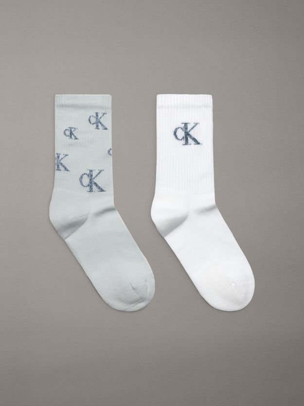 2 Pack Crew Socks