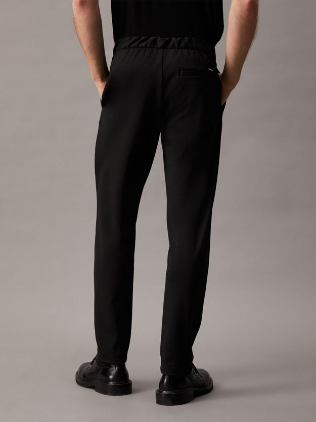 Tapered Knit Trousers
