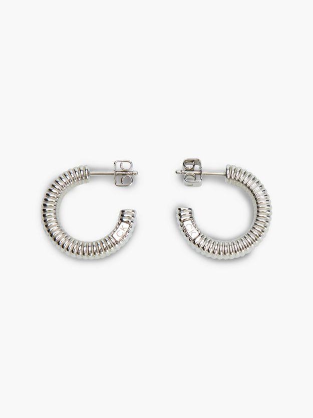 Textured Hoop Earrings